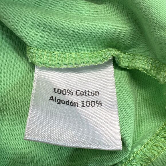 Hanna Andersson‎ Pink Green Colorblock Ruffle Tank Dress Cotton 4t - Picture 4 of 4